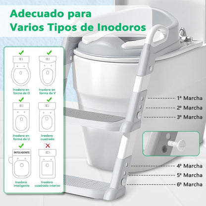 Escalera de Baño para Niños con ojitos